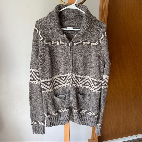 2/$30 || Wind River Zip-Up Knit Sweater - Picture 1 of 5